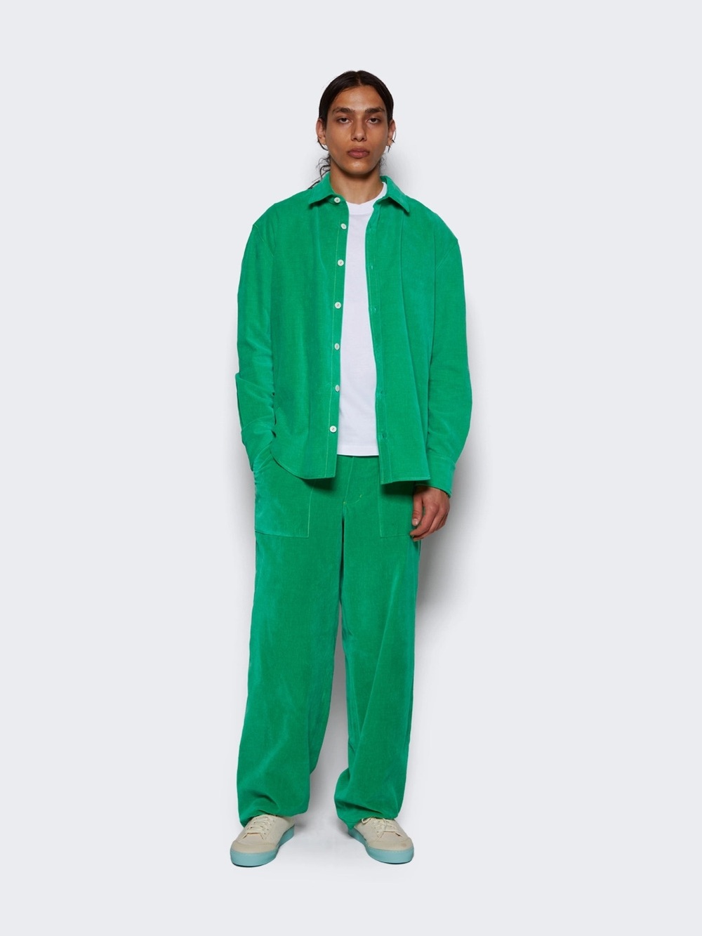 Elder Statesman Cotton Velvet Work Pant 30